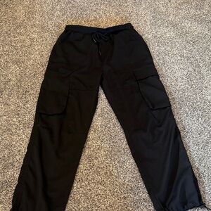 Men's Black Cargo Pants